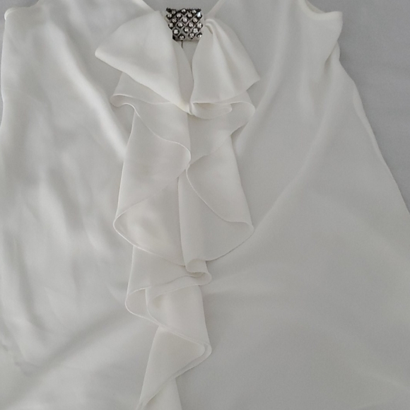 RW&CO white bow blouse - Picture 2 of 3